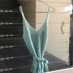 Banana republic baby blue sleeveless sweater